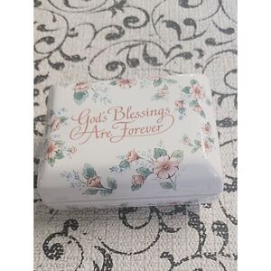 Forever Blessings Trinket Box - "God's Blessings Are Forever"